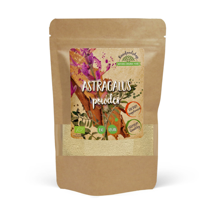 Astragalus Pulver EKO 125g i gruppen Kosttillskott / Örter & Växter / Örter hos Rawfoodshop Scandinavia AB (RAW00200)