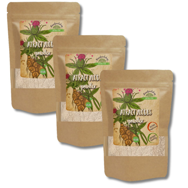 Atractylodespulver 125g x 3 paket i gruppen Kosttillskott / Örter & Växter / Örter hos Rawfoodshop Scandinavia AB (RAW00201-SET3)