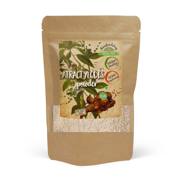 Atractylodespulver 125g i gruppen Kosttillskott / Örter & Växter / Örter hos Rawfoodshop Scandinavia AB (RAW00201)