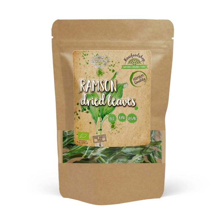 Ramslök EKO 50g i gruppen Råvaror & Dryck / Skafferiet / Kryddor & Salt hos Rawfoodshop Scandinavia AB (RAW027)