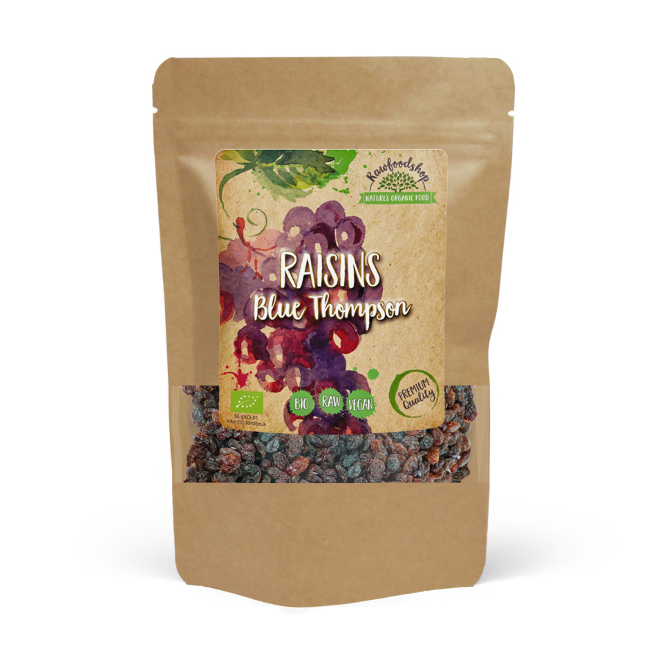Russin Blue Thompson EKO 200g | Köp hos Rawfoodshop