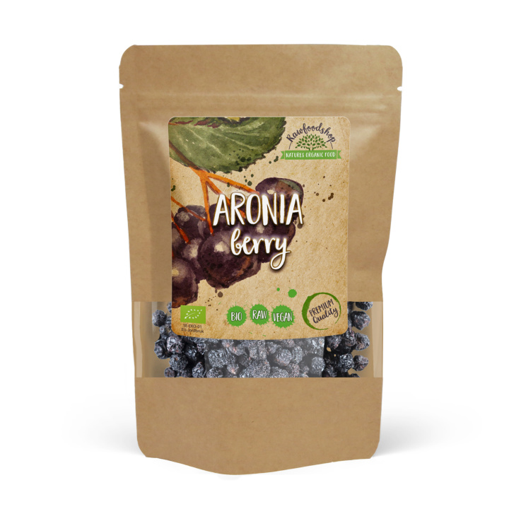 Aroniabär EKO 100g i gruppen Råvaror & Dryck / Frukt & Bär hos Rawfoodshop Scandinavia AB (RAW9456)