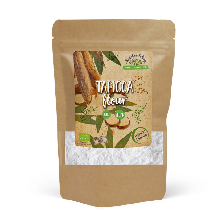 Tapiokamjöl EKO 500g i gruppen Råvaror & Dryck / Bakning / Mjöler hos Rawfoodshop Scandinavia AB (RAW968698)