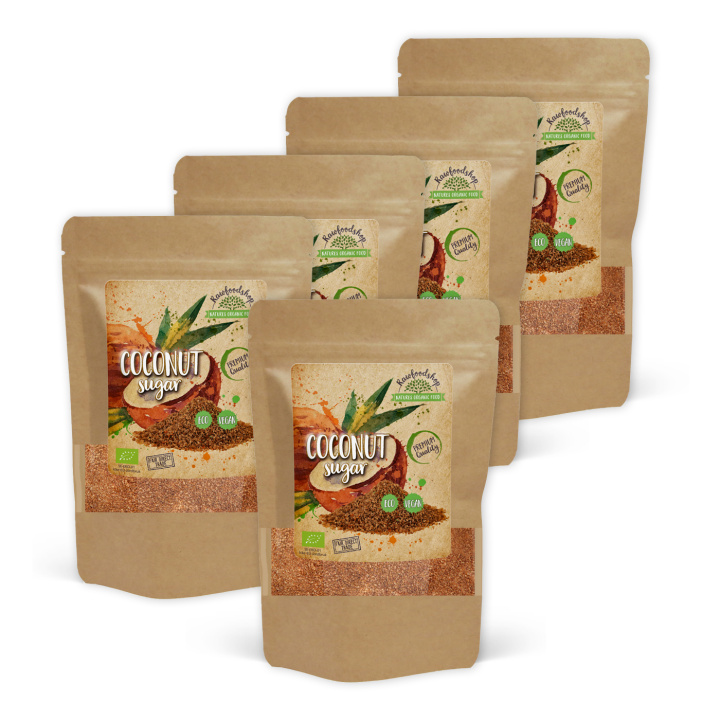 Kokossocker EKO 1kg x 5 paket i gruppen Råvaror & Dryck / Bakning / Sötning hos Rawfoodshop Scandinavia AB (RAWKO001000-SET5)