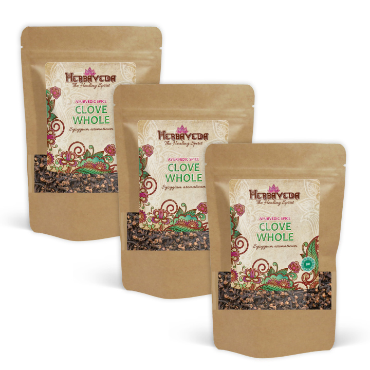 Kryddnejlika Hel EKO 50g x 3 paket i gruppen Råvaror & Dryck / Skafferiet / Kryddor & Salt hos Rawfoodshop Scandinavia AB (RAWKRY01-SET3)