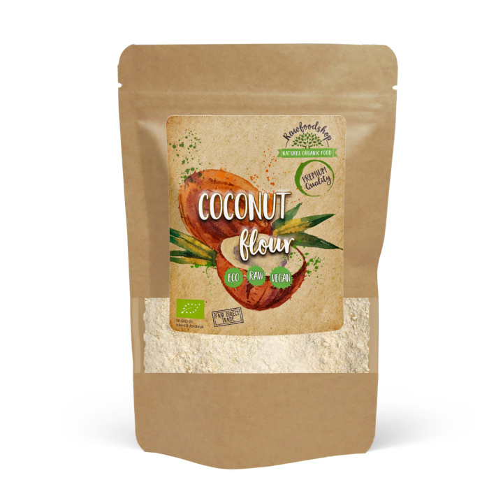 Kokosmjöl Premium RAW EKO 1kg i gruppen Råvaror & Dryck / Bakning / Mjöler / Kokosmjöl hos Rawfoodshop Scandinavia AB (RBAK1000226E)