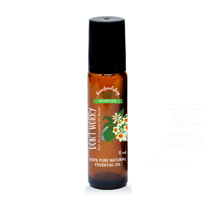 Don\'t Worry Essential Oil Blend Roll On 10ml i gruppen OUTLET 20-80% / Hud & kropp 20-50% / Kampanj - Hud & kropp hos Rawfoodshop Scandinavia AB (REBIUL-01)