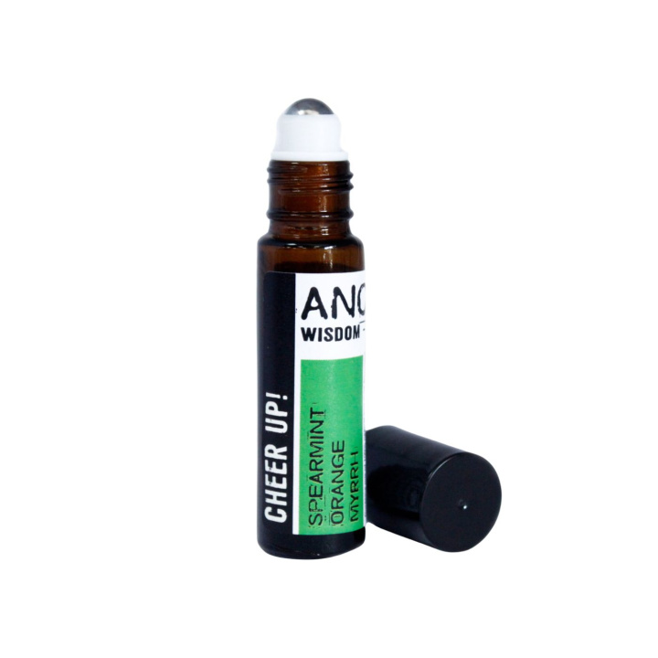 Cheer Up Essential Oil Blend Roll On 10ml i gruppen OUTLET 20-80% / Hud & kropp 20-50% / Kampanj - Hud & kropp hos Rawfoodshop Scandinavia AB (REBIUL-03)