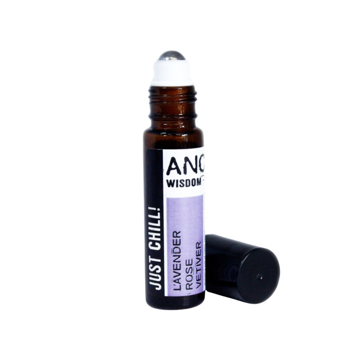 Just Chill Essential Oil Blend Roll On 10ml i gruppen OUTLET 20-80% / Hud & kropp 20-50% / Kampanj - Hud & kropp hos Rawfoodshop Scandinavia AB (REBIUL-07)