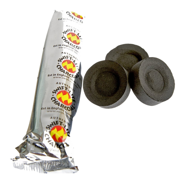 Ritualkol 10st i gruppen Hem & Själ / Stämning & doft / Rökelse hos Rawfoodshop Scandinavia AB (RESIN-22C)