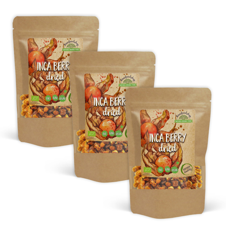 Inca Bär EKO 100g x 3 paket i gruppen Råvaror & Dryck / Frukt & Bär / Övriga Frukt & Bär hos Rawfoodshop Scandinavia AB (RFRU100396E-SET3)