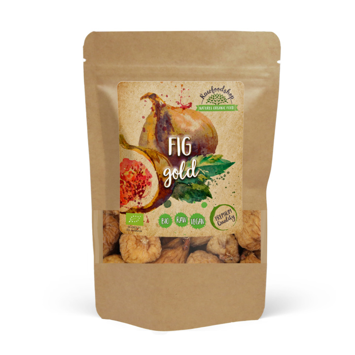 Fikon Gold EKO 500g i gruppen Råvaror & Dryck / Frukt & Bär / Fikon hos Rawfoodshop Scandinavia AB (RFRU500358E)
