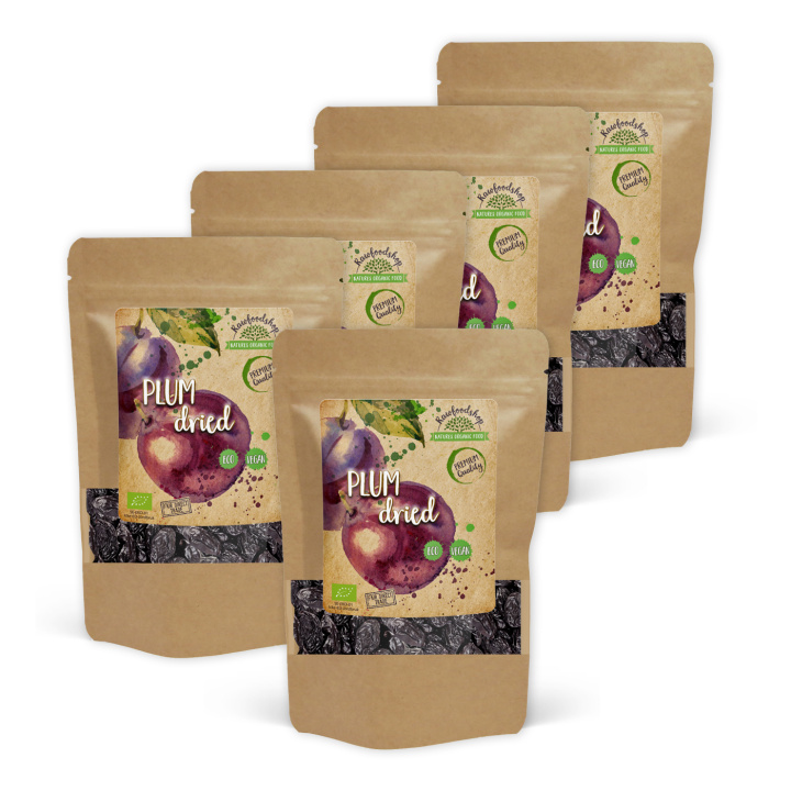 Plommon EKO 1kg x 5 paket i gruppen Råvaror & Dryck / Frukt & Bär / Övriga Frukt & Bär hos Rawfoodshop Scandinavia AB (RFRU500498E1-SET5)
