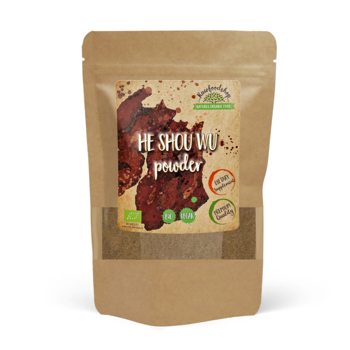 He Shou Wu Pulver EKO 250g i gruppen Kosttillskott / Örter & Växter / Örter hos Rawfoodshop Scandinavia AB (RPUL100169E-250)