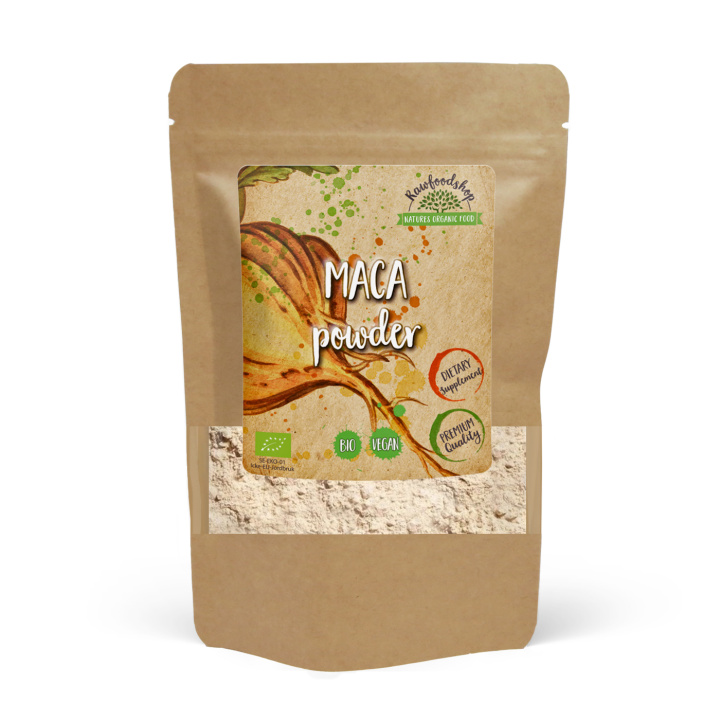 Maca Pulver EKO 125g i gruppen Kosttillskott / Örter & Växter / Maca & Ginseng hos Rawfoodshop Scandinavia AB (RPUL100427E)