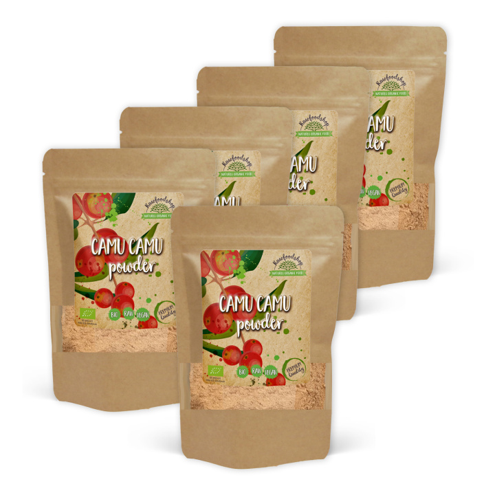 Camu Camu Pulver EKO 250g x 5 paket i gruppen Råvaror & Dryck / Frukt & Bär / Fruktpulver hos Rawfoodshop Scandinavia AB (RPUL250322E-SET5)
