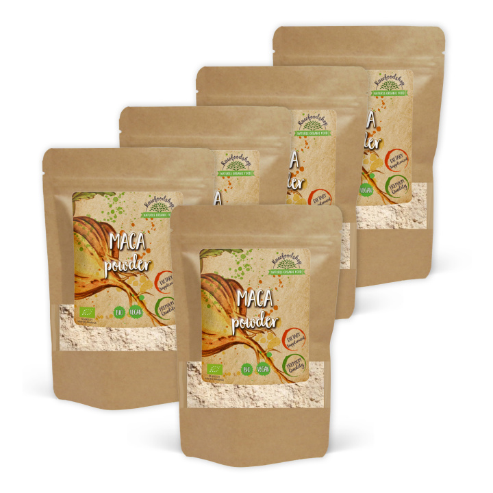 Maca Pulver EKO 1kg x 5 paket i gruppen Kosttillskott / Örter & Växter / Maca & Ginseng hos Rawfoodshop Scandinavia AB (RPUL500429E-SET5)
