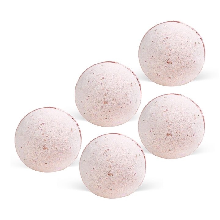 Shea Butter Bath Bomb Oriental Musk x 5 st i gruppen Hud & Kropp / Bad & Spa / Badbomber & Badskum hos Rawfoodshop Scandinavia AB (SBB-03-SET5)