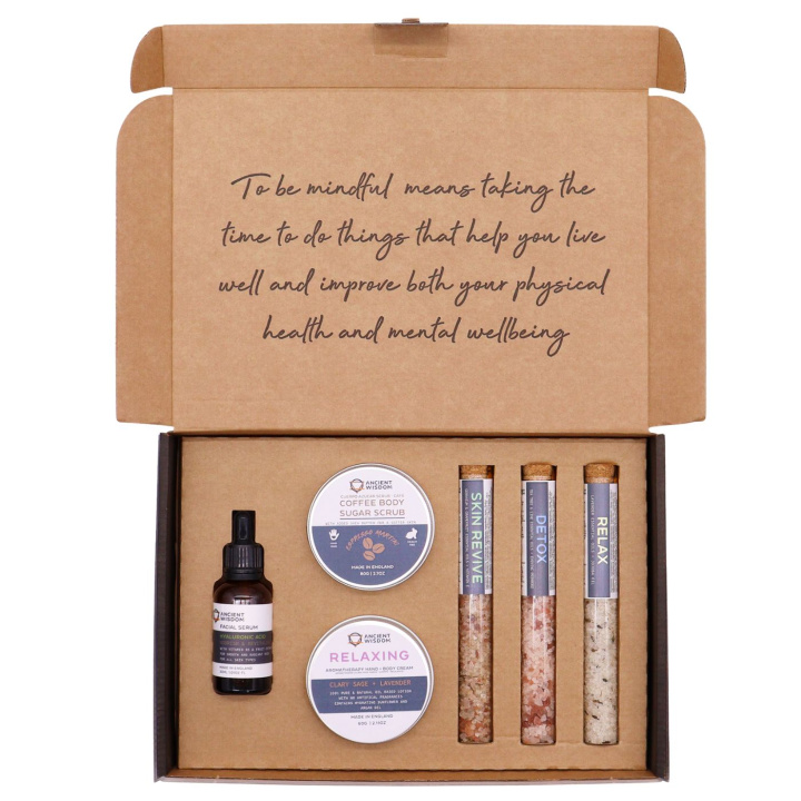 Mindful Moments Self Care Kit i gruppen Hud & Kropp / Bad & Spa / Badsalt hos Rawfoodshop Scandinavia AB (SCKIT-02)
