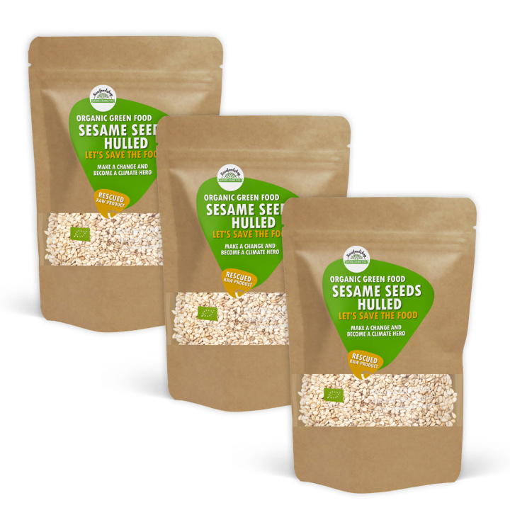 Sesamfrön skalade EKO 1kg x 3 paket i gruppen Råvaror & Dryck / Hälsokost / Frön hos Rawfoodshop Scandinavia AB (SF141301-SET3)