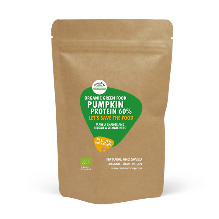 Pumpaprotein 60% EKO 1kg i gruppen Råvaror & Dryck / Hälsokost / Proteinpulver hos Rawfoodshop Scandinavia AB (SF5074-2)