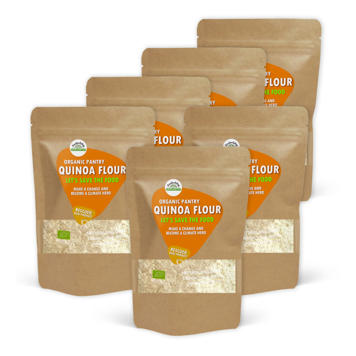Quinoamjöl EKO 1kg x 6 paket i gruppen Råvaror & Dryck / Bakning / Mjöler hos Rawfoodshop Scandinavia AB (SFAB017-10001SET)