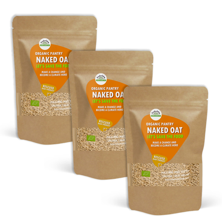 Naken Havre EKO 1kg x 3 paket i gruppen Råvaror & Dryck / Skafferiet / Ris & Korn hos Rawfoodshop Scandinavia AB (SFNHS501-SET3)