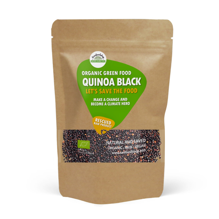 Quinoa Svart EKO 1kg i gruppen Råvaror & Dryck / Hälsokost / Frön hos Rawfoodshop Scandinavia AB (SFRAW98651)