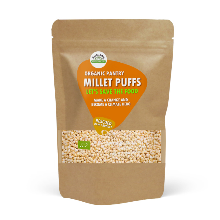 Hirspuffar EKO 500g i gruppen OUTLET 20-80% / Bakning 20-70% / Bakning 40% hos Rawfoodshop Scandinavia AB (SFRAW988909071)