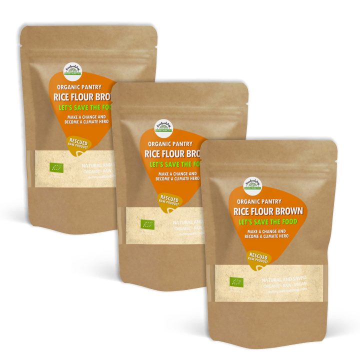 Rismjöl Brunt EKO 1kg x 3 paket i gruppen Råvaror & Dryck / Bakning / Mjöler hos Rawfoodshop Scandinavia AB (SFRAWMJO0012-SET3)