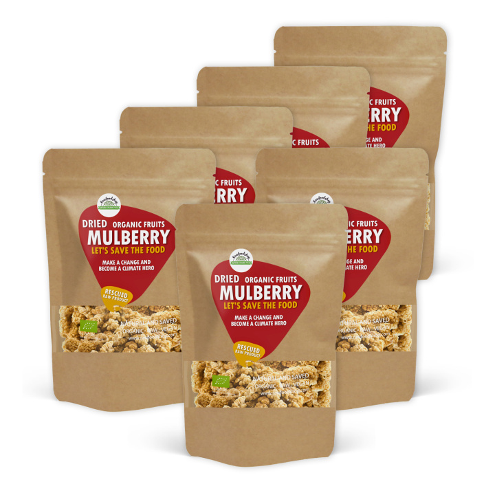 Mullbär EKO 1kg x 6 paket i gruppen Råvaror & Dryck / Frukt & Bär / Mullbär hos Rawfoodshop Scandinavia AB (SFRFRU1000340ESET)