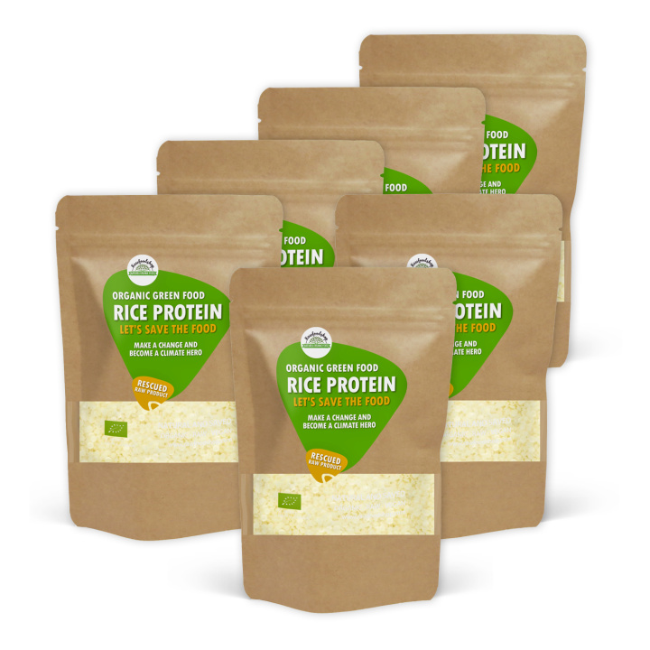 Risproteinpulver Rå Kraft EKO 1kg x 6 paket i gruppen Råvaror & Dryck / Hälsokost / Proteinpulver hos Rawfoodshop Scandinavia AB (SFRKOS500002E-SET6)