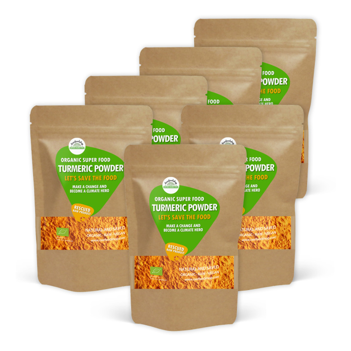 Gurkmeja EKO 1kg x 6 paket i gruppen Råvaror & Dryck / Skafferiet / Kryddor & Salt / Gurkmeja hos Rawfoodshop Scandinavia AB (SFRKRY500164E-SET6)