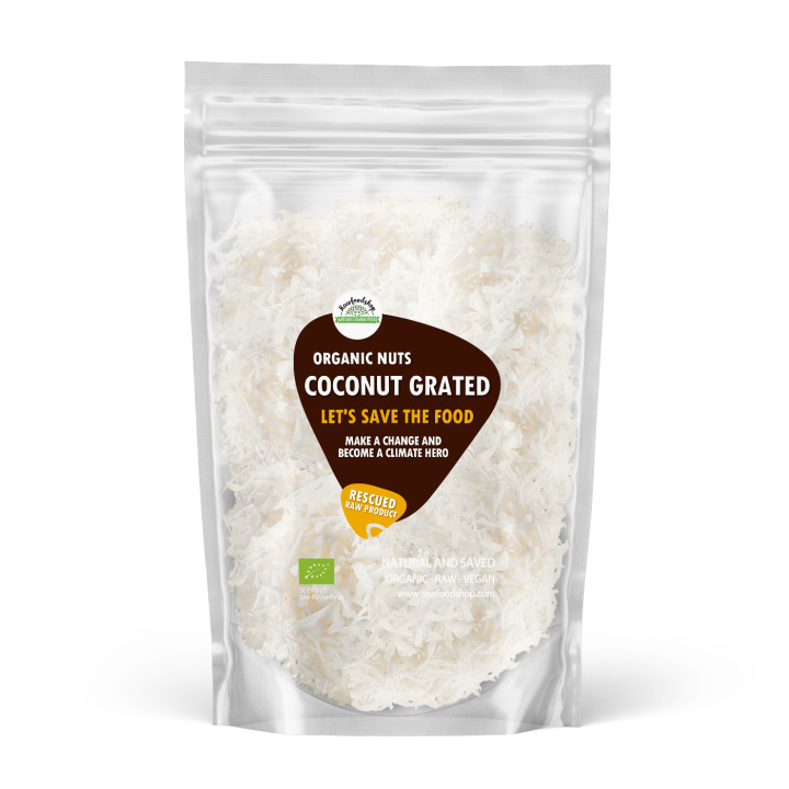 Kokos Riven RAW EKO 1kg i gruppen Råvaror & Dryck / Nötter / Kokos hos Rawfoodshop Scandinavia AB (SFROVR2000471E1000)