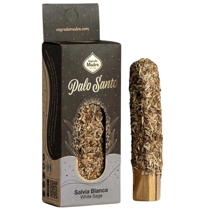 Palo Santo Stick Salvia i gruppen Hem & Själ / Stämning & doft / Rökelse hos Rawfoodshop Scandinavia AB (SKU-1495)