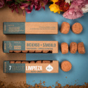 Rökelsepuckar Limpieza Frankincense & Sandelträ 7st