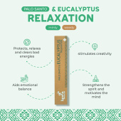 Isapalla Rökelse Palo Santo & Eukalyptus Relaxation 10st