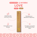 Ispalla Rökelse Palo Santo & Myrrh Love 10st