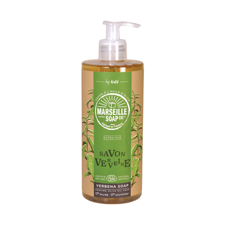 Flytande Marseille tvål 500ml Verbena i gruppen Hud & Kropp / Kropp / Handtvål hos Rawfoodshop Scandinavia AB (TADLIQUID7636)