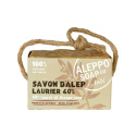 Aleppotvål 40% Lagerbärsolja 190g