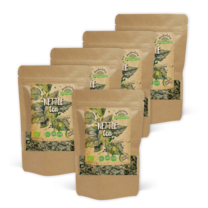 Brännässel Te EKO 50g x 5 paket i gruppen Råvaror & Dryck / Drycker / Teer hos Rawfoodshop Scandinavia AB (TE04-SET5)