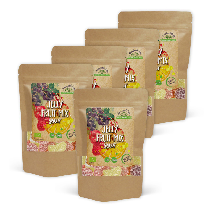 Godis Fruktmix EKO 100g x 5 paket i gruppen Råvaror & Dryck / Godis & Choklad / Godis hos Rawfoodshop Scandinavia AB (VEGGOD02-SET5)