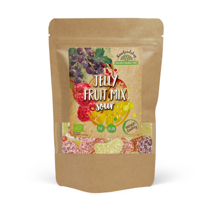 Godis Fruktmix EKO 100g i gruppen Råvaror & Dryck / Godis & Choklad / Godis hos Rawfoodshop Scandinavia AB (VEGGOD02)