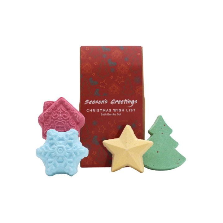 Presentkit Badbomber Juliga Hälsningar i gruppen Hud & Kropp / Bad & Spa / Badbomber & Badskum hos Rawfoodshop Scandinavia AB (XBB-05)