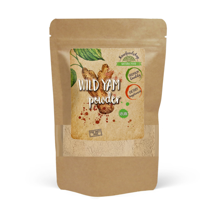 Wild Yam Pulver 250g i gruppen Kosttillskott / Örter & Växter / Örter hos Rawfoodshop Scandinavia AB (YAPU01-250)