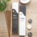 Rökelsepinnar Presentkit Yin Yang Svart Oud & Kokosolja