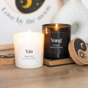 Doftljus Presentkit Yin Yang Svart Oud & Kokosolja