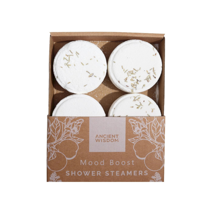 Presentkit Duschbomber Grapefrukt & Bergamot i gruppen Hud & Kropp / Bad & Spa / Badbomber & Badskum hos Rawfoodshop Scandinavia AB (ZENSS-01)