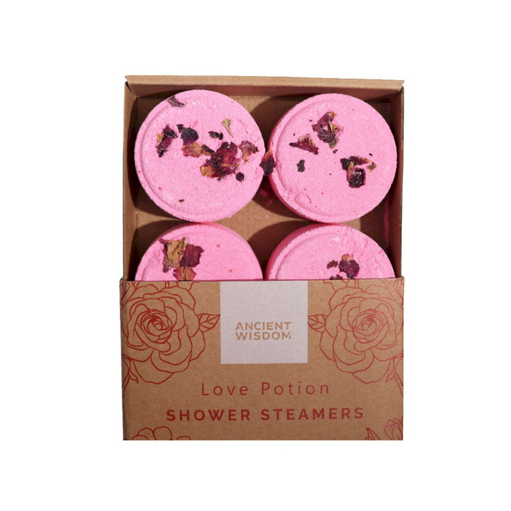 Presentkit Duschbomber Ros & Svartpeppar i gruppen Hud & Kropp / Bad & Spa / Badbomber & Badskum hos Rawfoodshop Scandinavia AB (ZENSS-03)